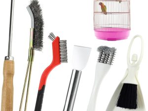 6PCS Bird Cage Cleaning Brush Tools Set