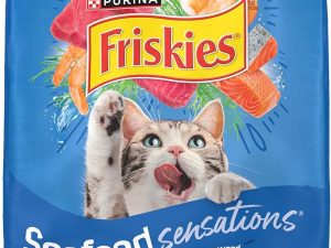Purina Friskies Dry Cat Food Seafood Sensations With Salmon