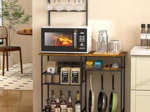 Baker’s Rack for Kitchen with Storage